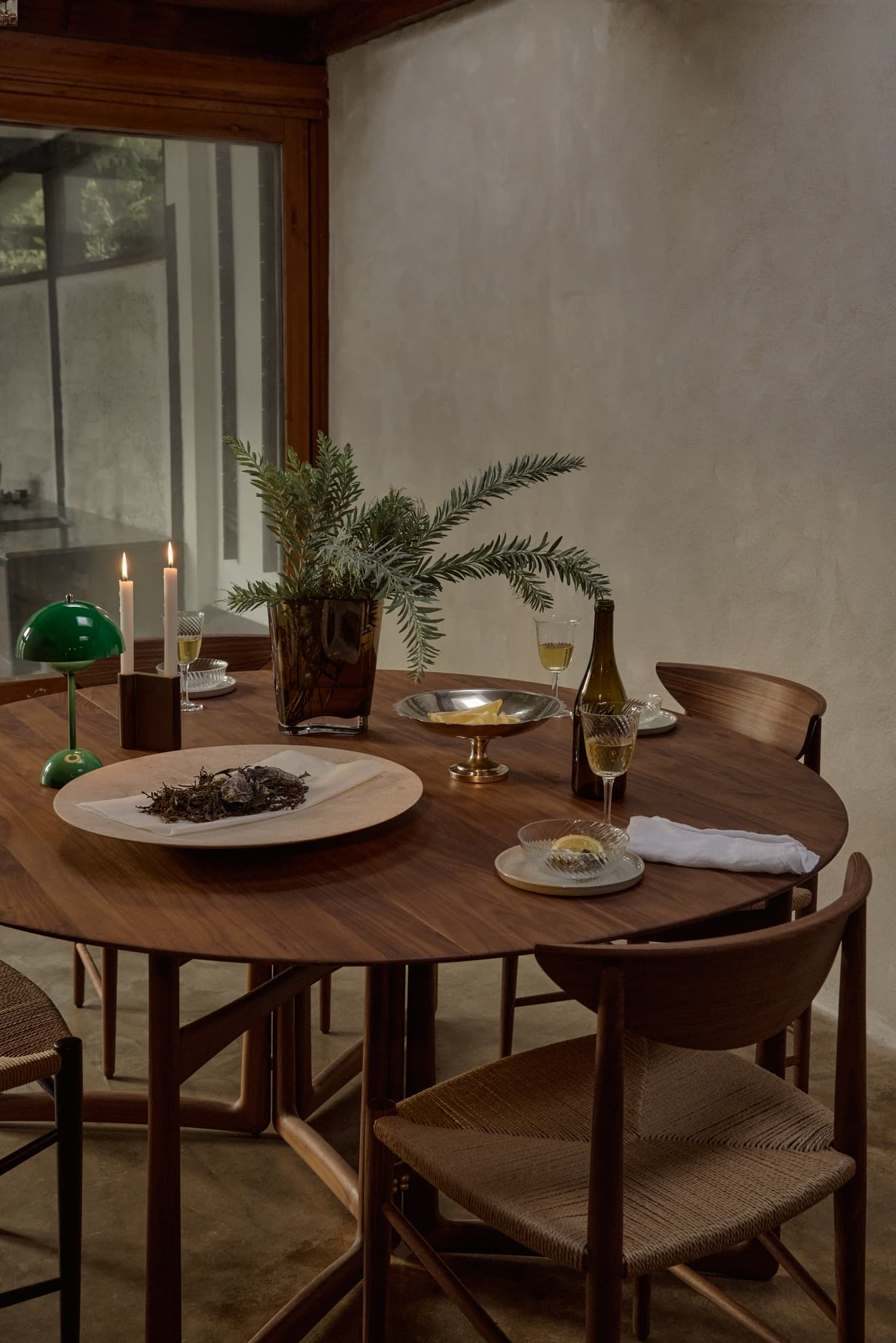 Collect Travertine Plate SC55