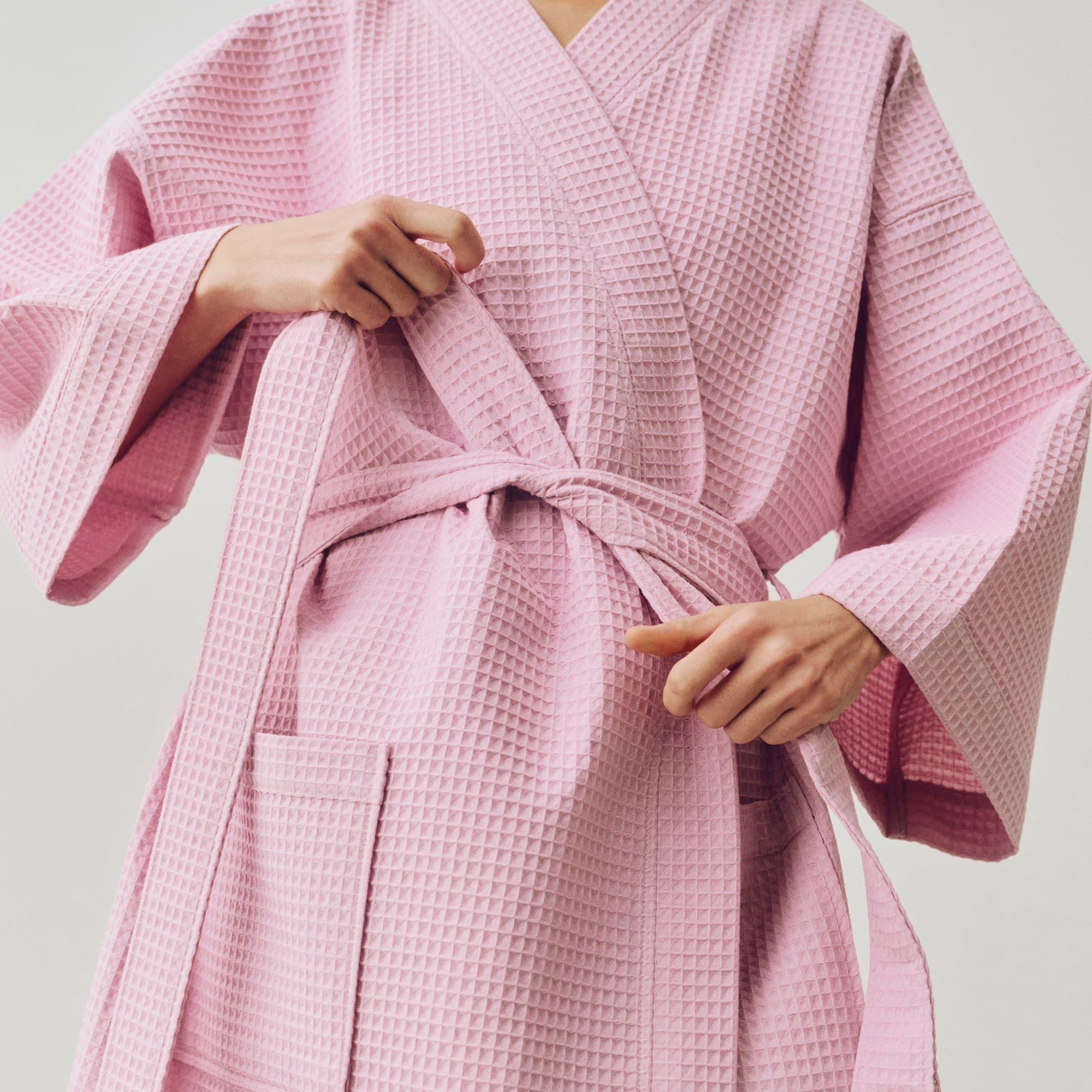 Waffle Bathrobe, One Size