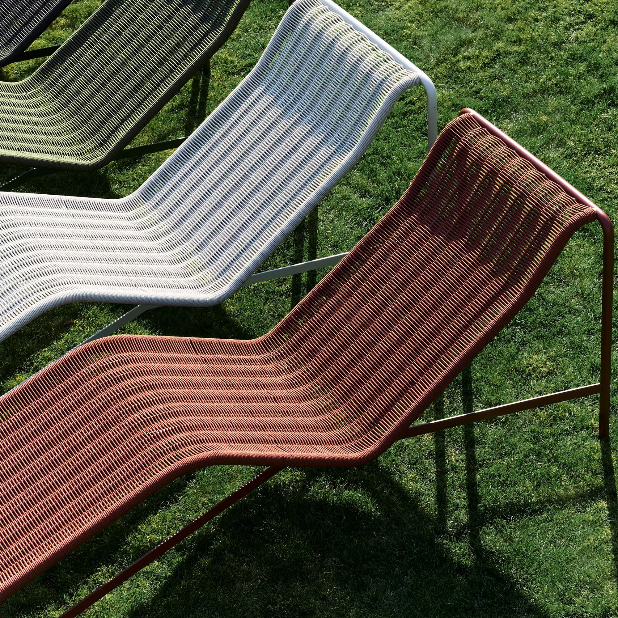 Palissade Cord Chaise Longue