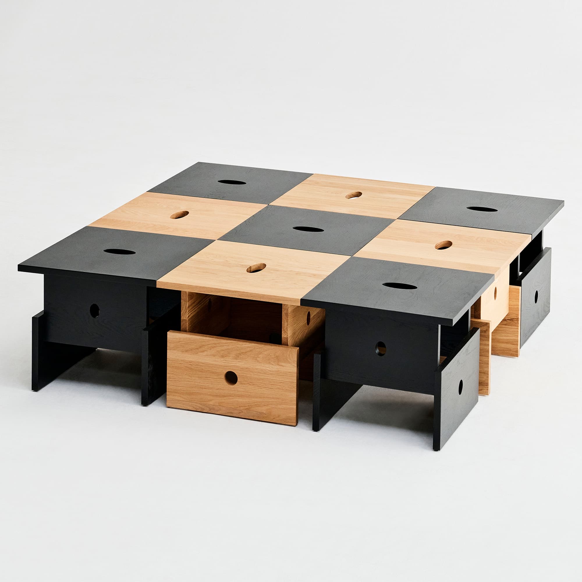 Wood Box Coffee Table