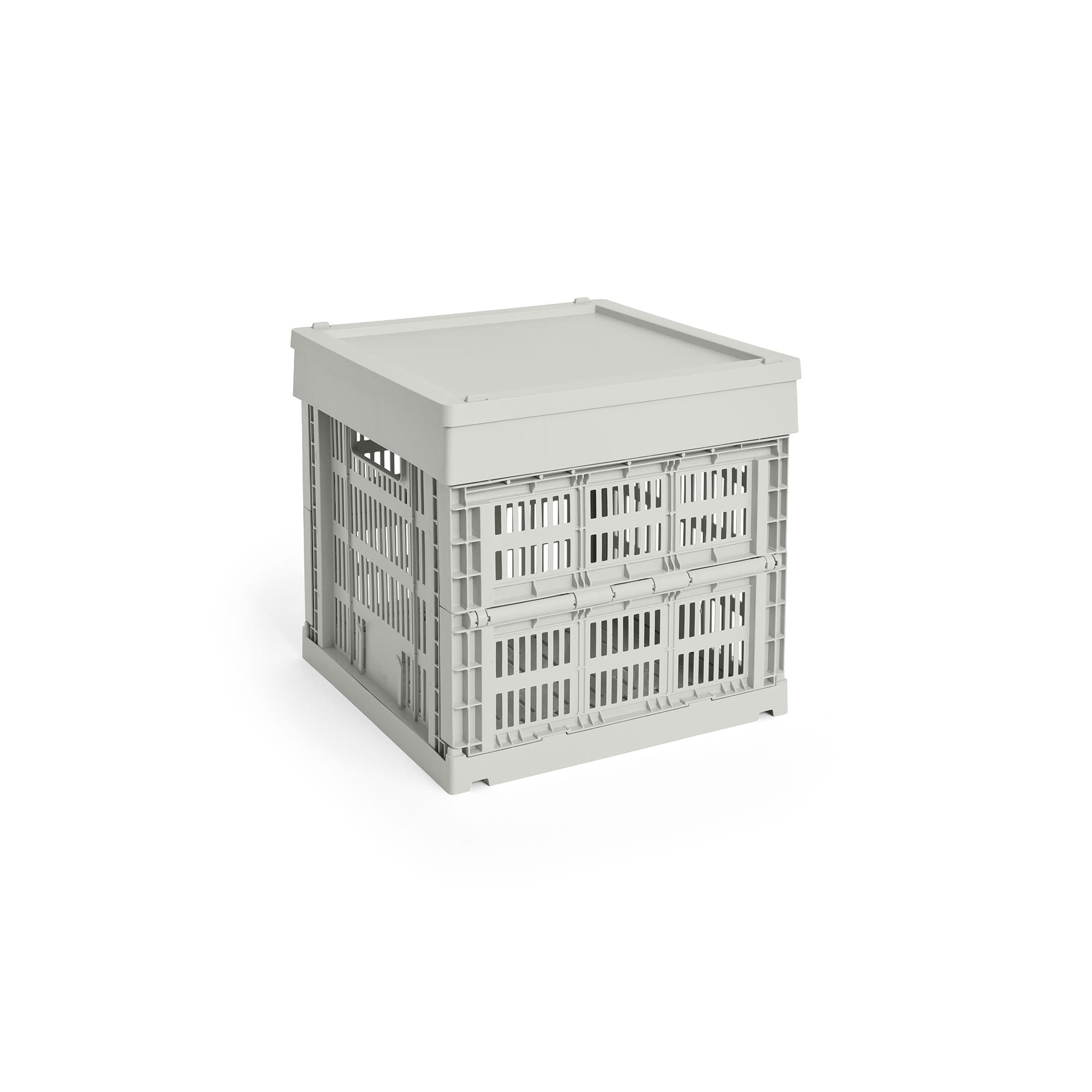 HAY Colour Crate Lid Plastic Medium Square / Cube