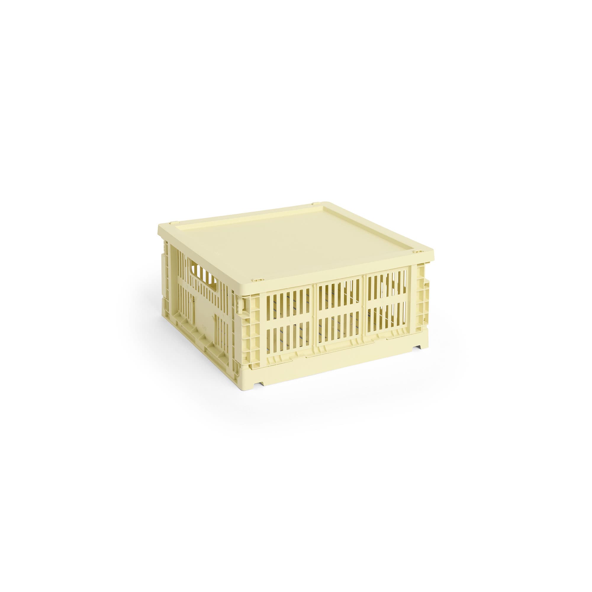 HAY Colour Crate Lid Plastic Medium Square / Cube