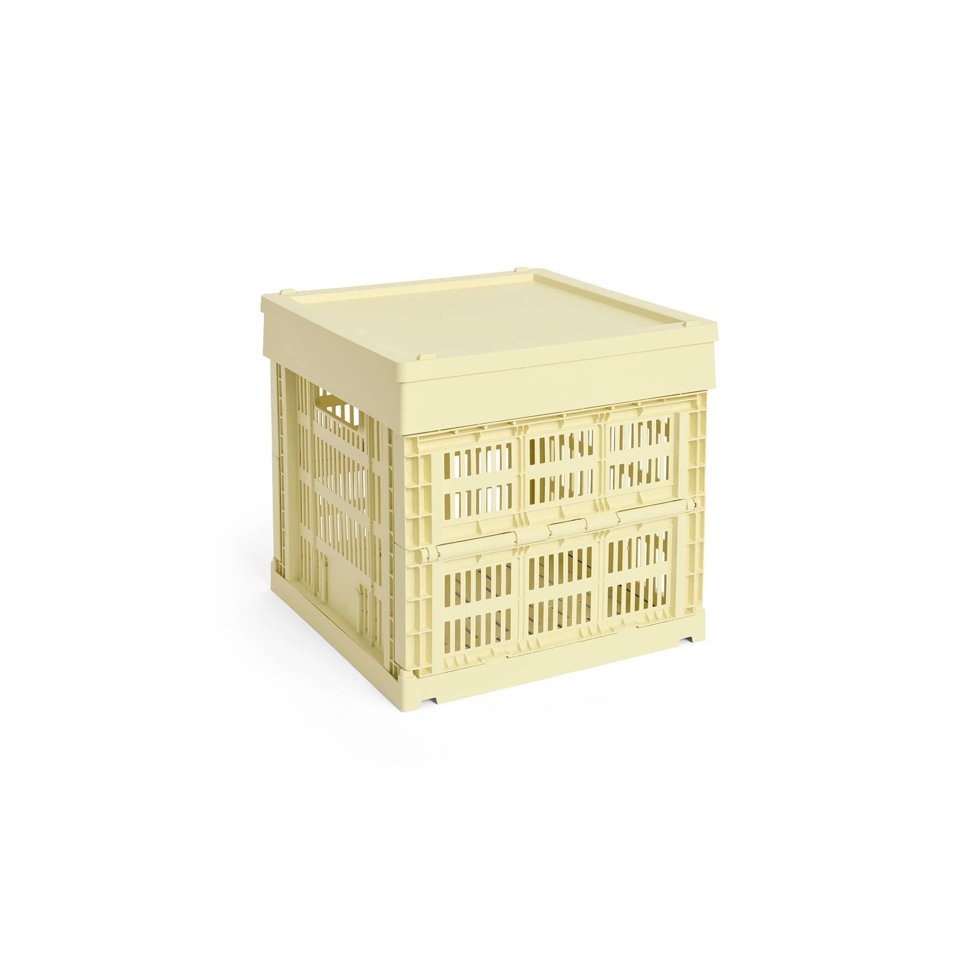 HAY Colour Crate Lid Plastic Medium Square / Cube