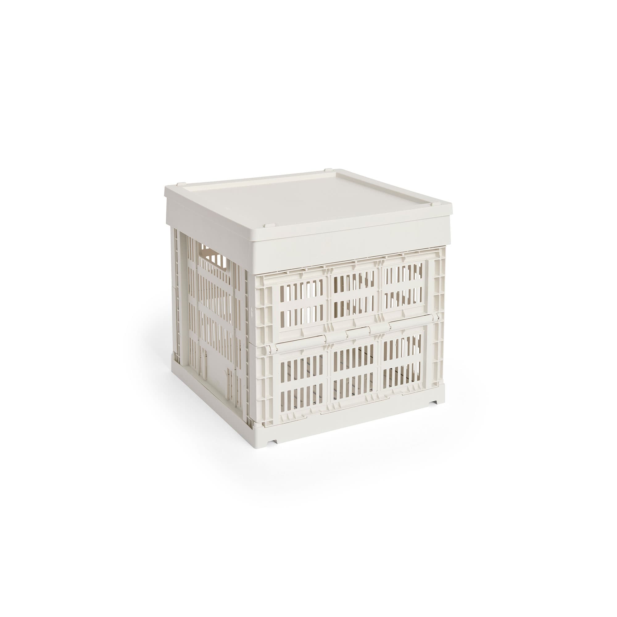 HAY Colour Crate Lid Plastic Medium Square / Cube