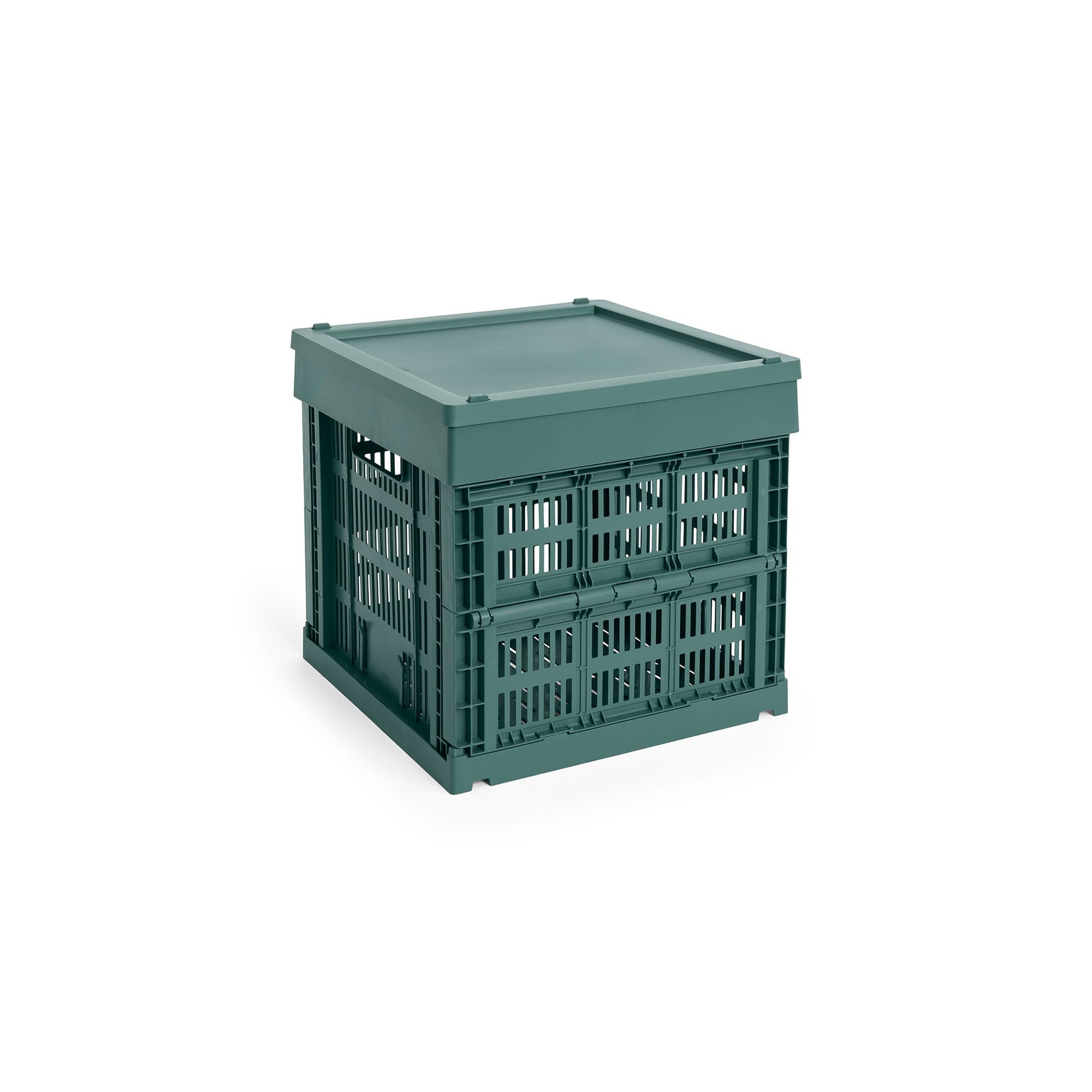 HAY Colour Crate Lid Plastic Medium Square / Cube