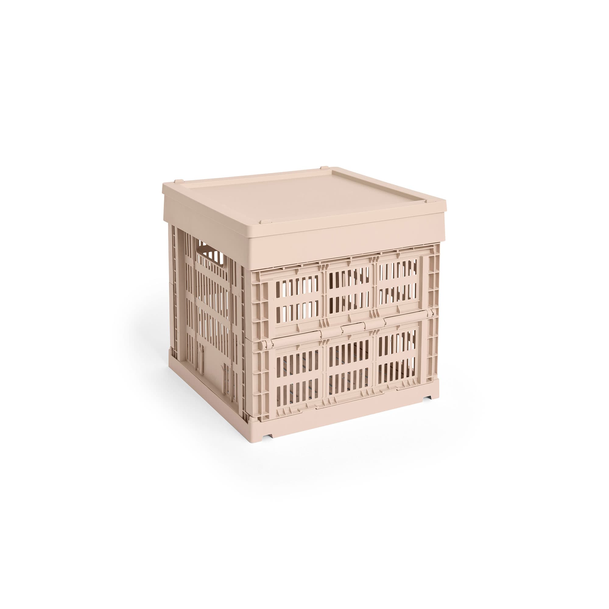 HAY Colour Crate Lid Plastic Medium Square / Cube