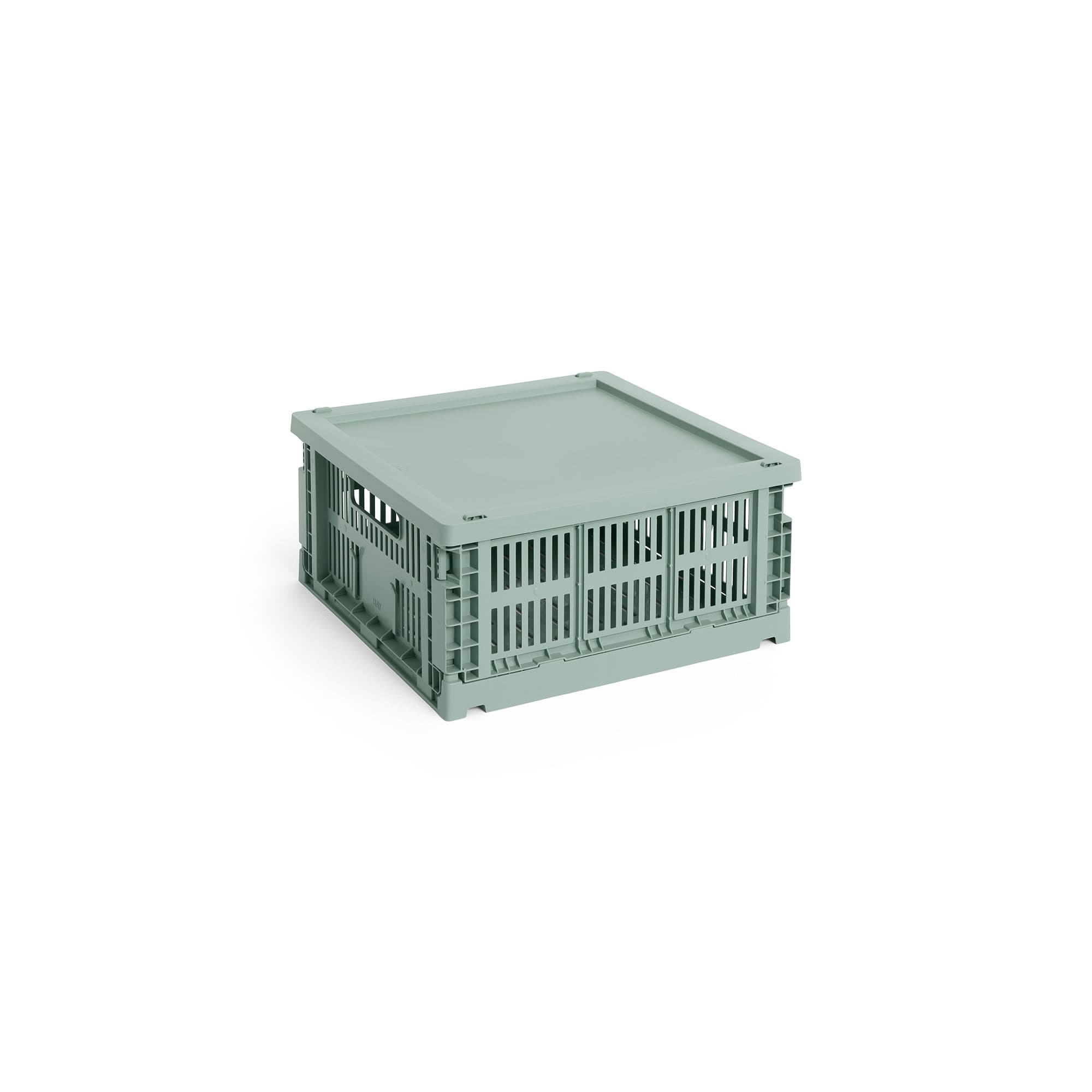 HAY Colour Crate Lid Plastic Medium Square / Cube