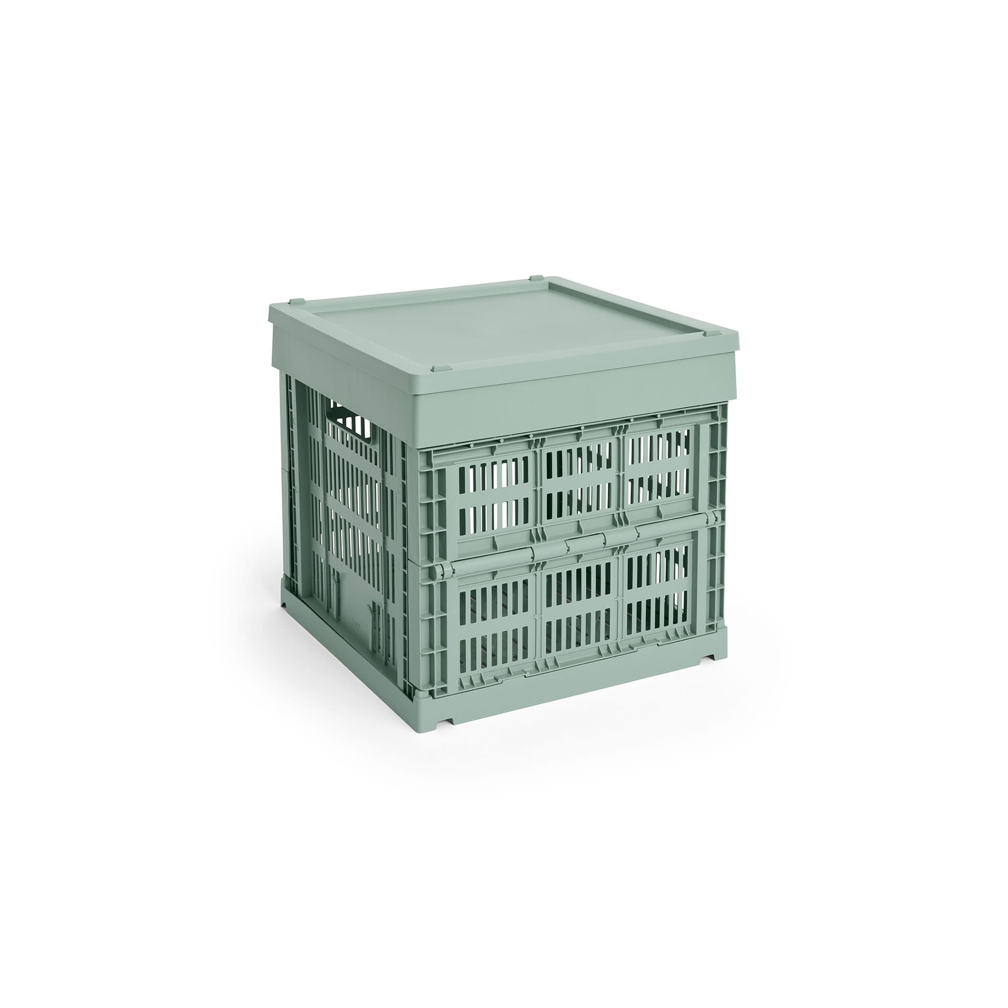 HAY Colour Crate Lid Plastic Medium Square / Cube