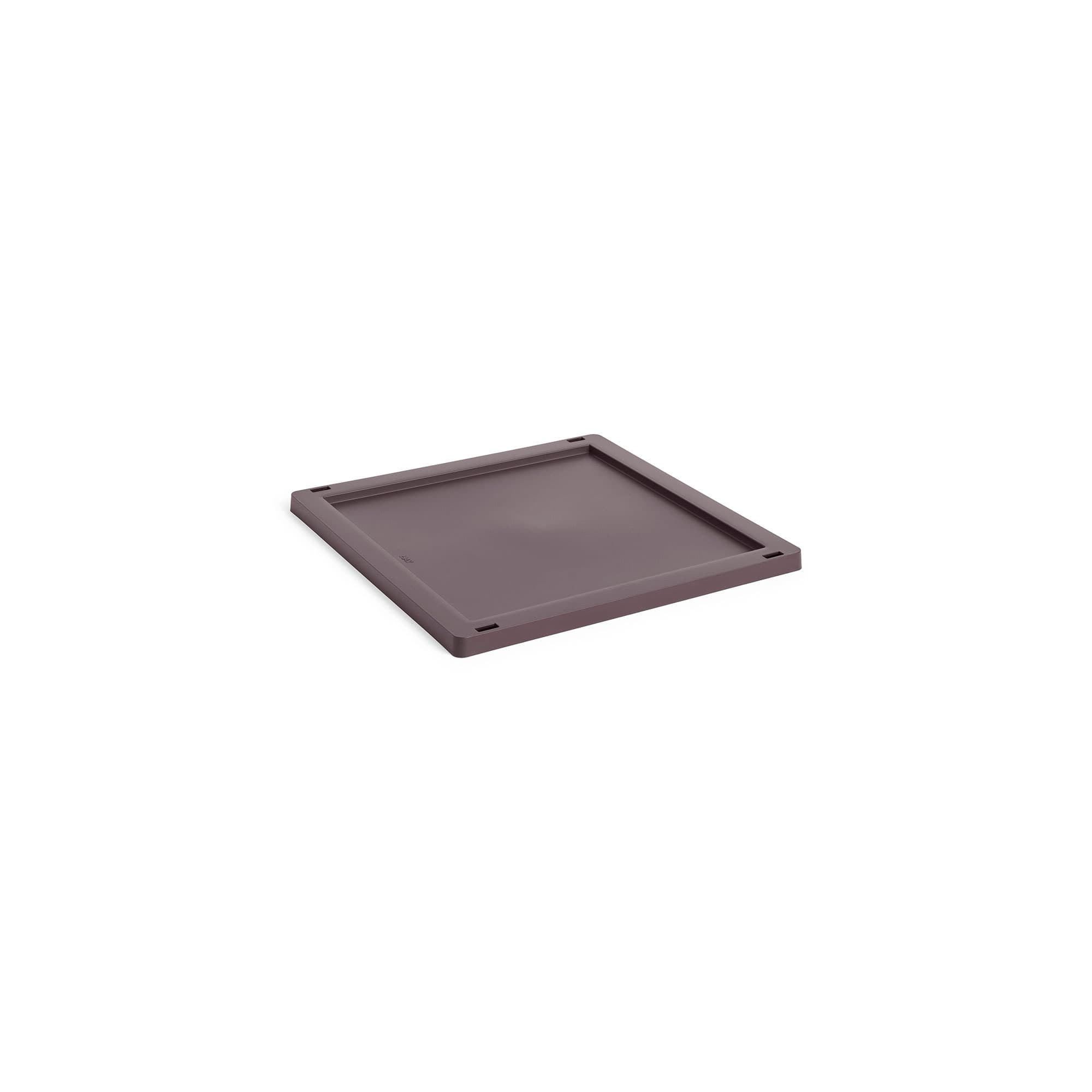 HAY Colour Crate Lid Plastic Medium Square / Cube