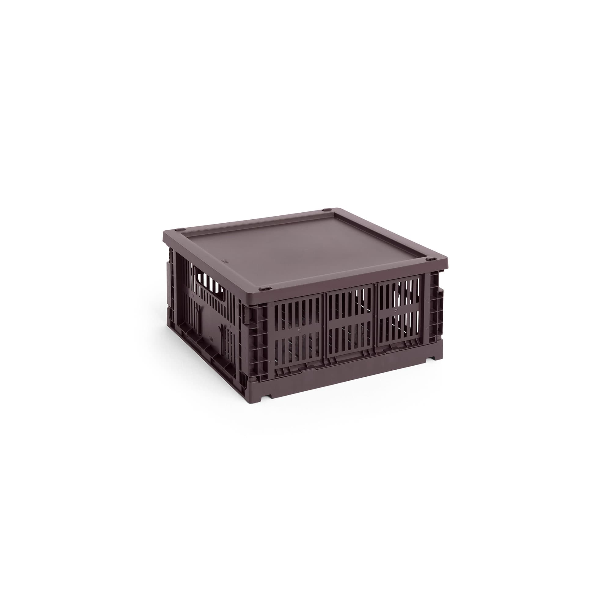 HAY Colour Crate Lid Plastic Medium Square / Cube