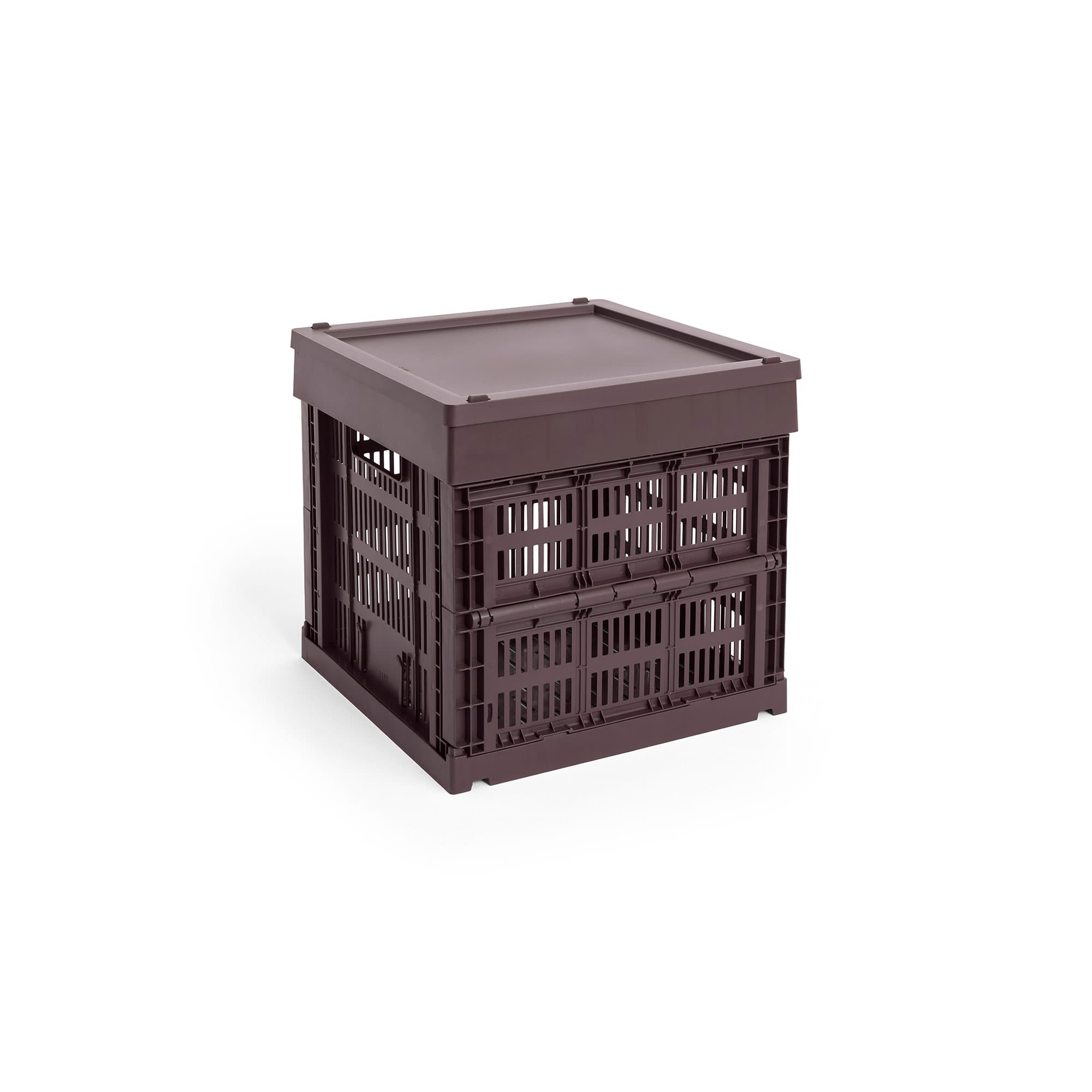 HAY Colour Crate Lid Plastic Medium Square / Cube