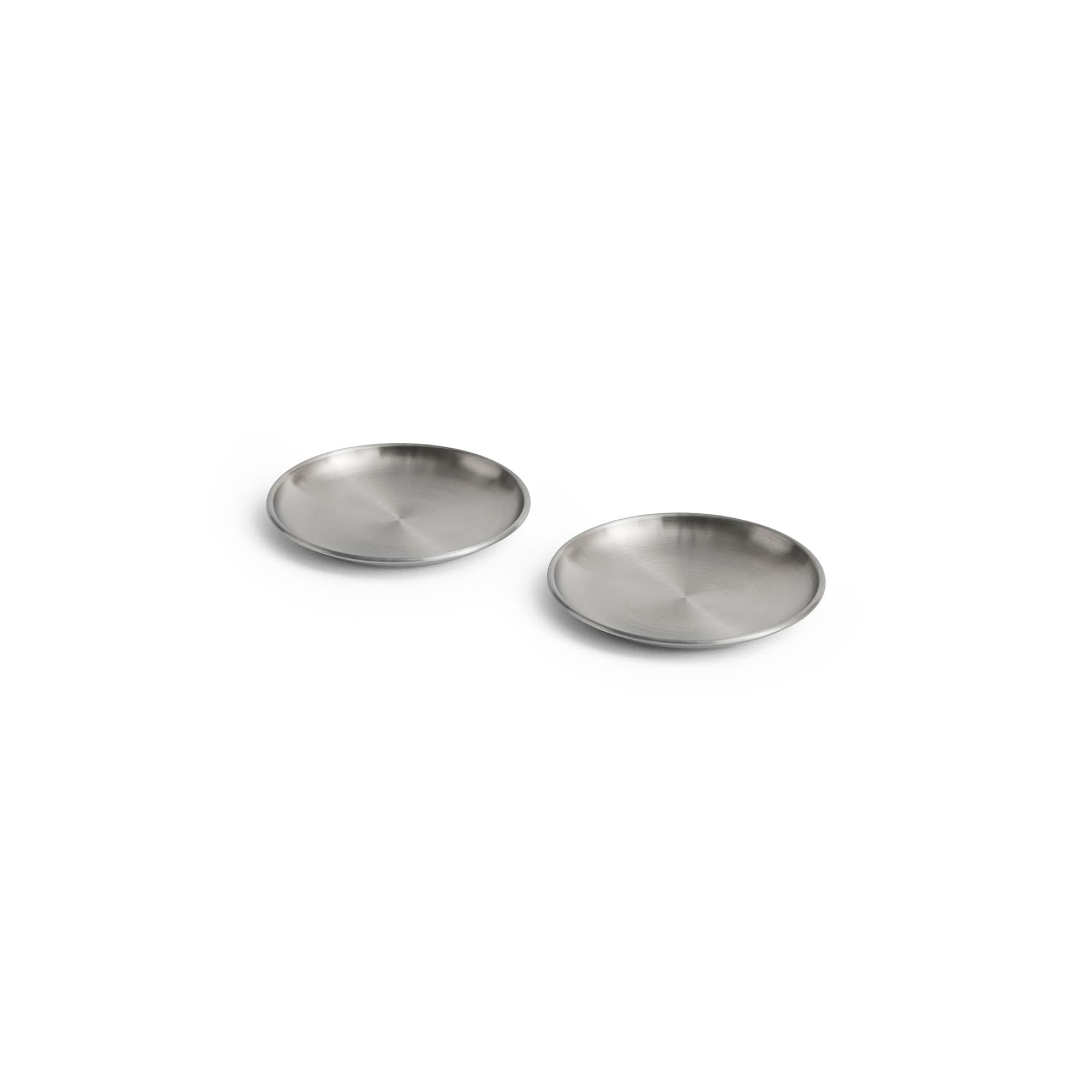 Outdoor Market Steel Plate Set of 2