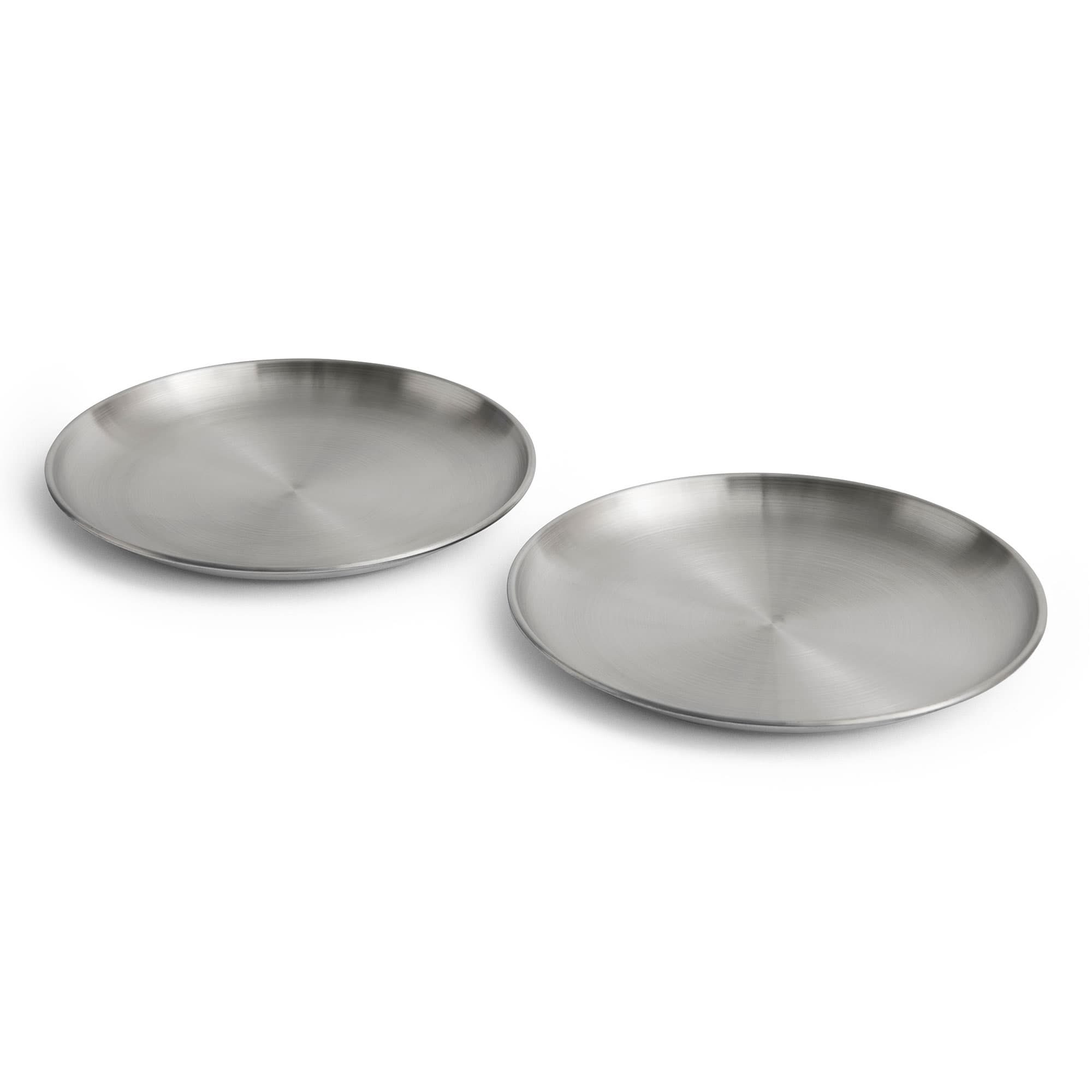 Outdoor Market Steel Plate Set of 2