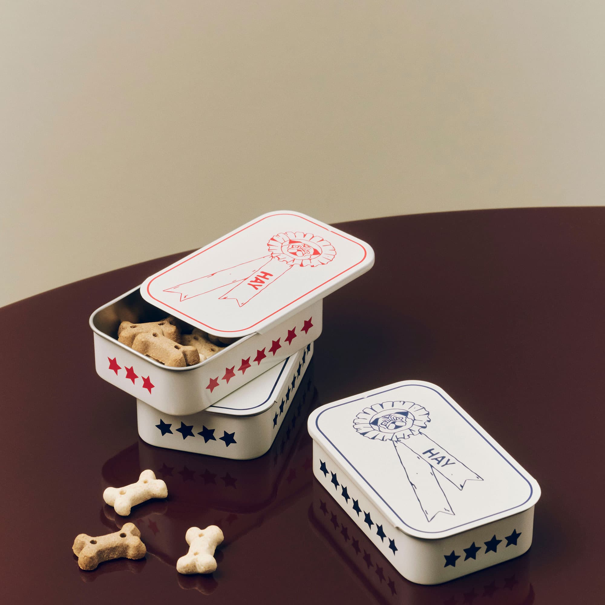 HAY Dogs Treat Tin
