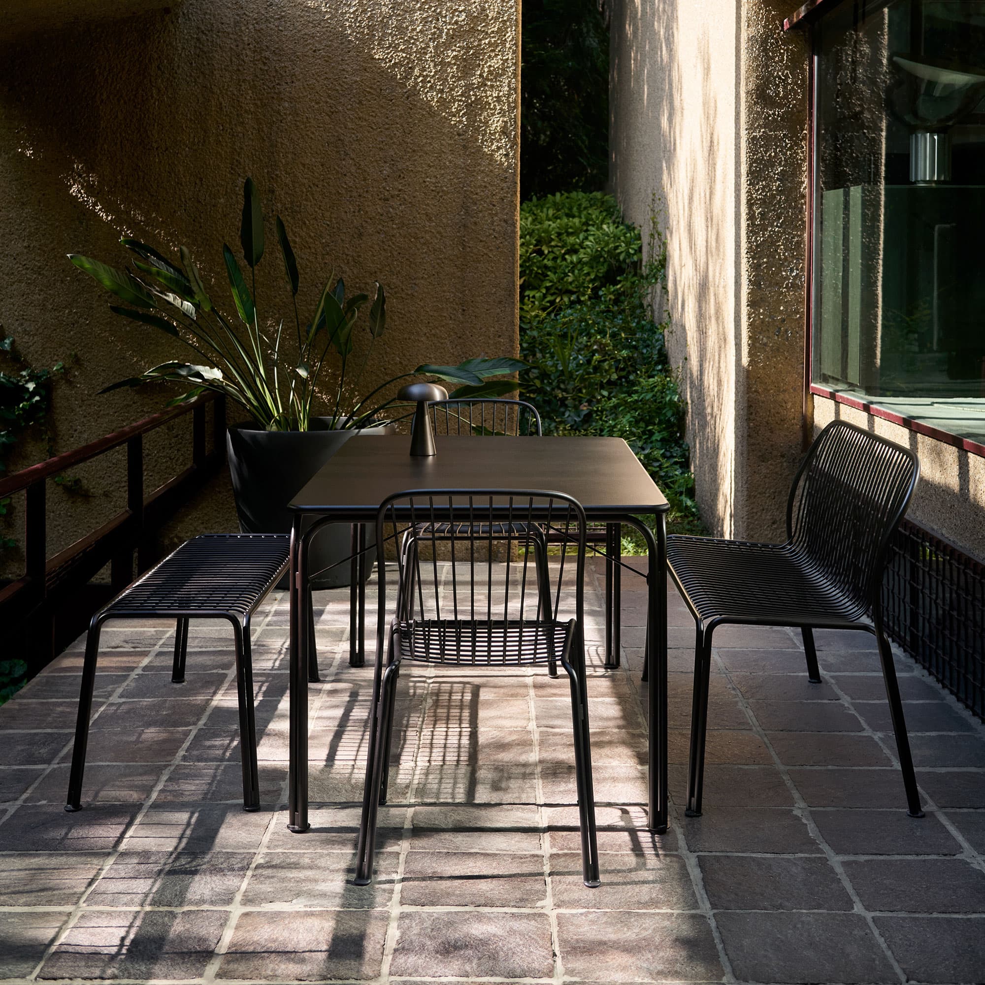 Thorvald Outdoor Dining Bench SC111