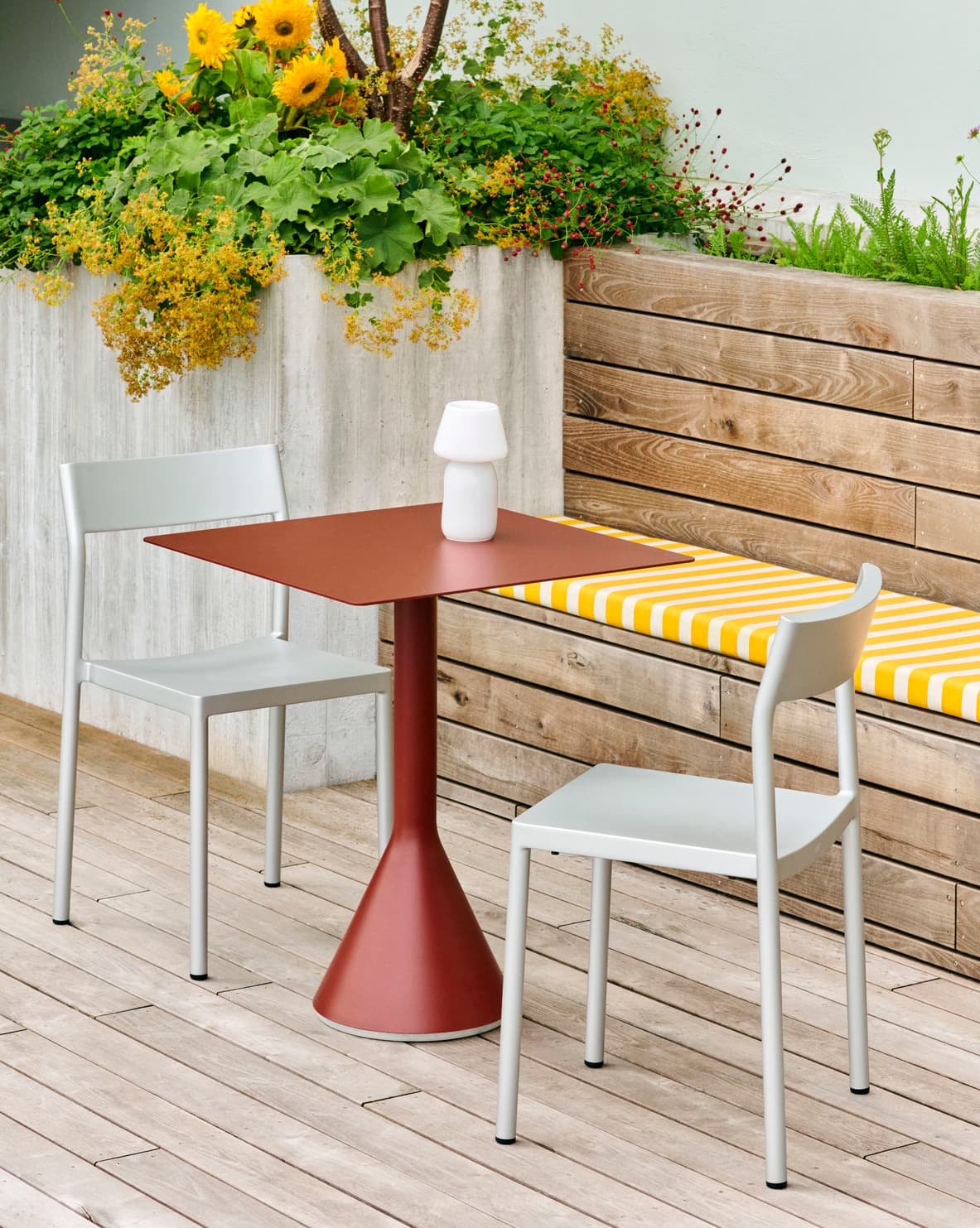 Palissade Cone Table, Square