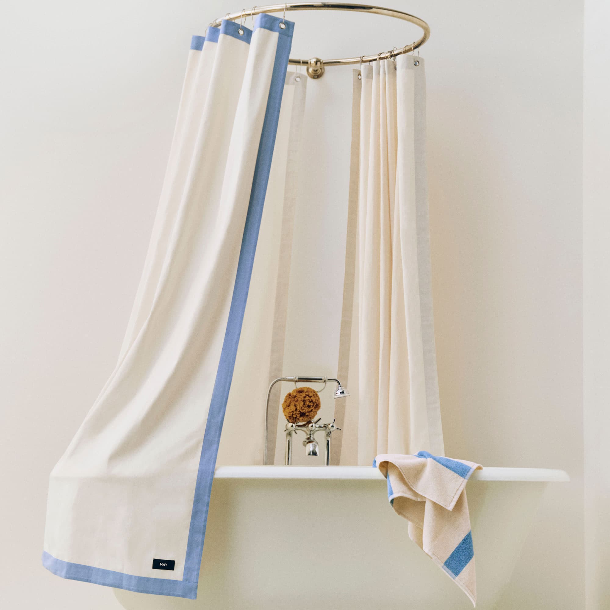 Outline Shower Curtain