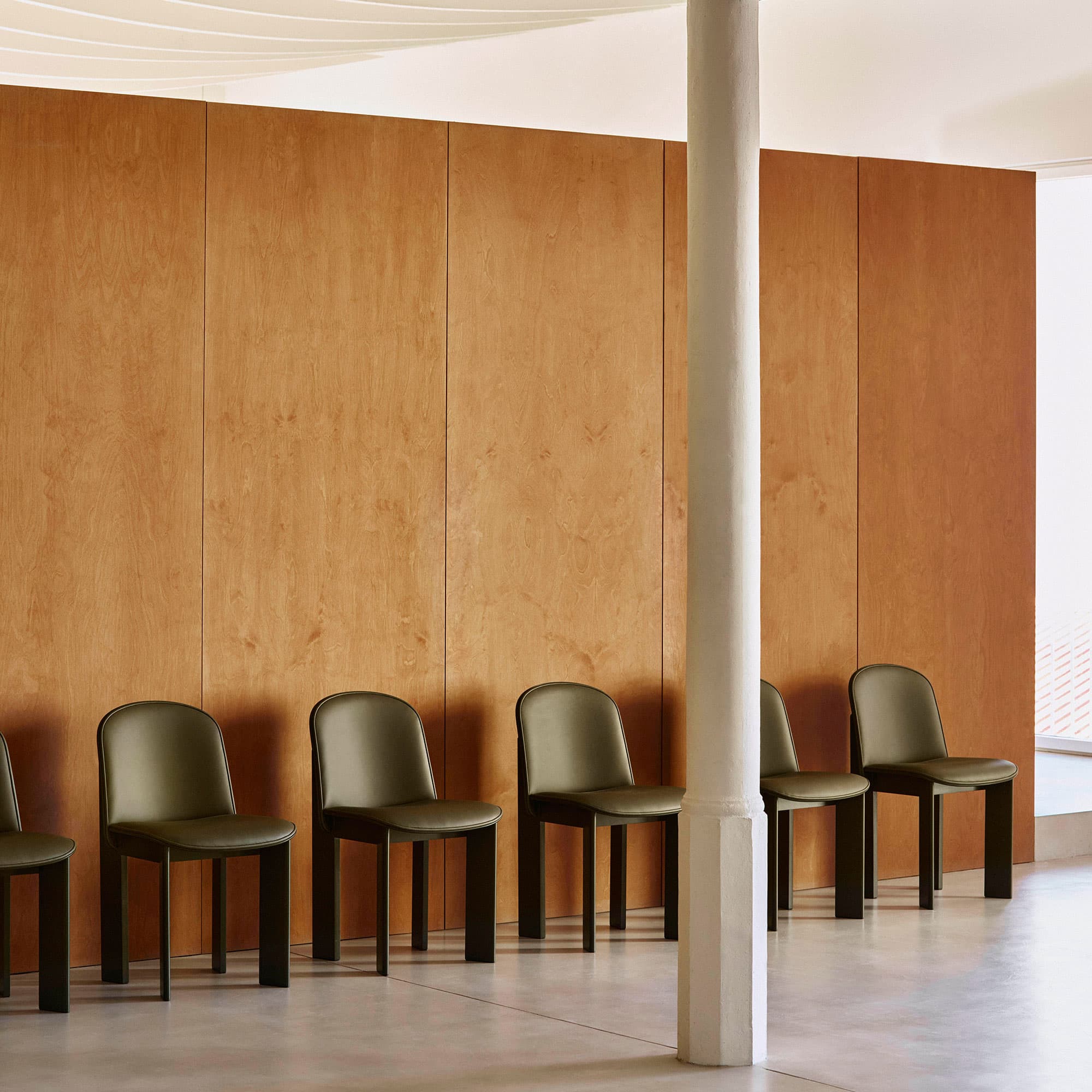 Chisel 65 Chair Front Upholstered