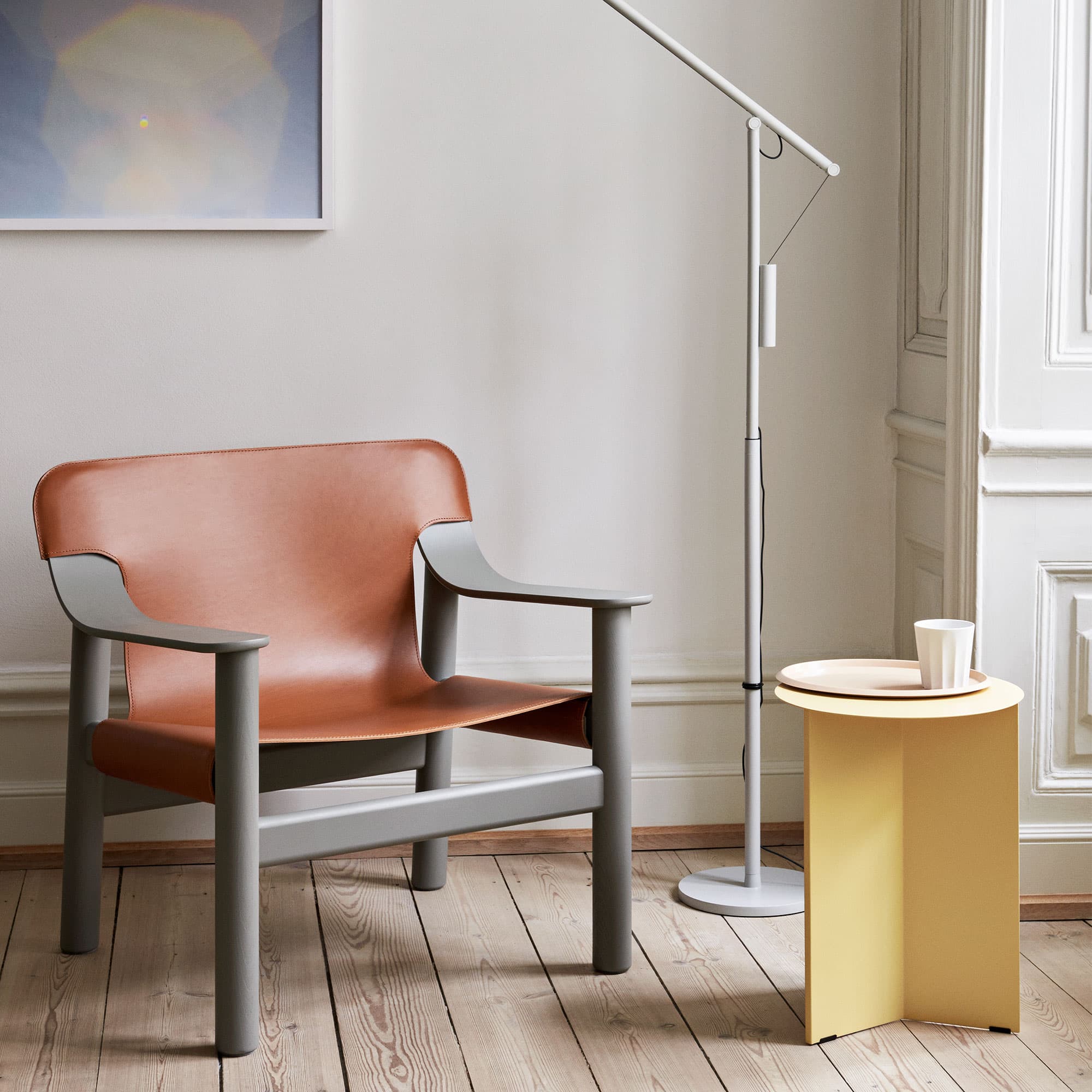 Slit Table Round High
