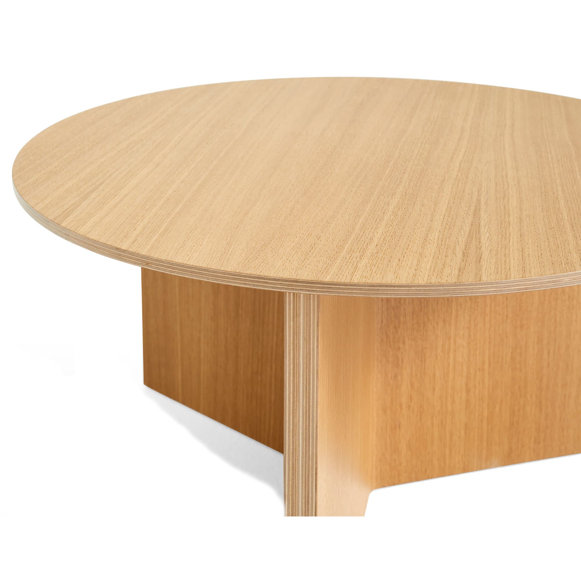 Slit Table Wood Round XL