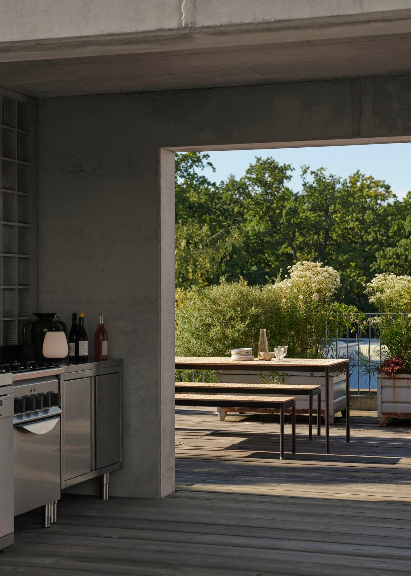Ville Outdoor Bench AV27/AV28